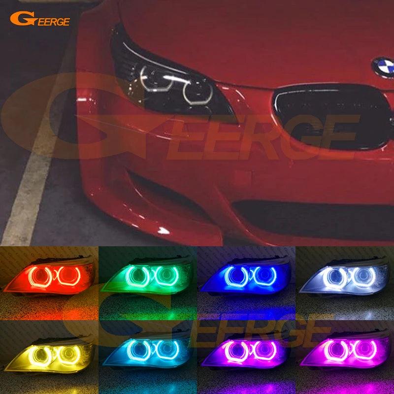 BMW E60 E61 Phase 2 Angel Eye U RGB