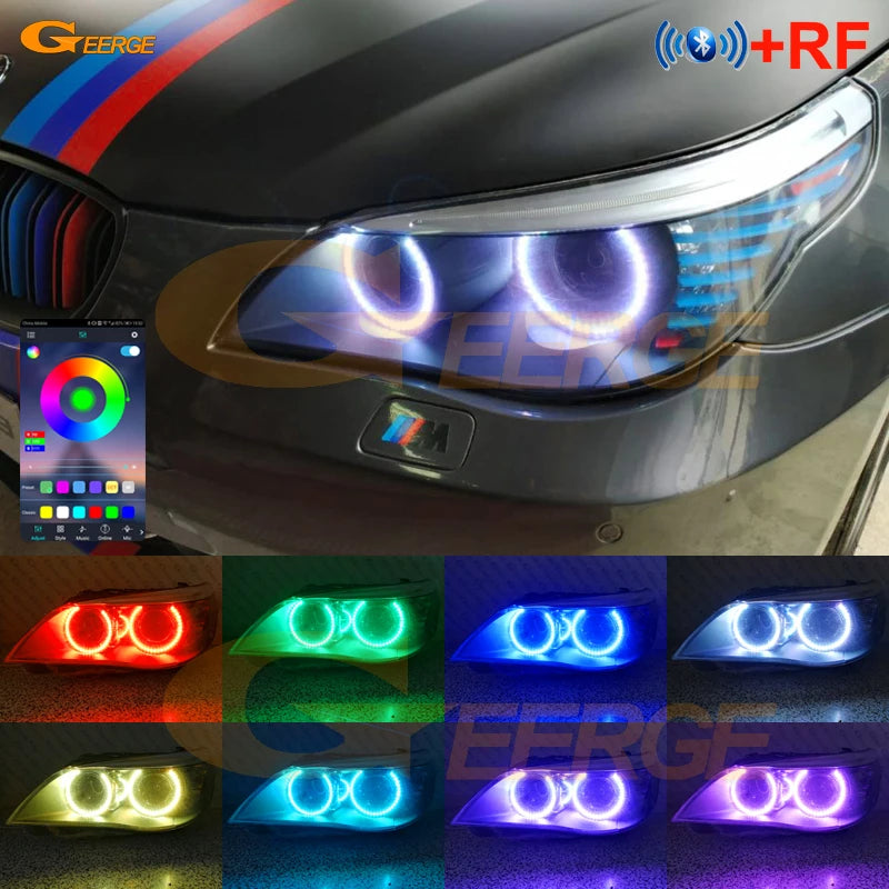BMW E60 E61 Phase 2 Angel Eye O RGB