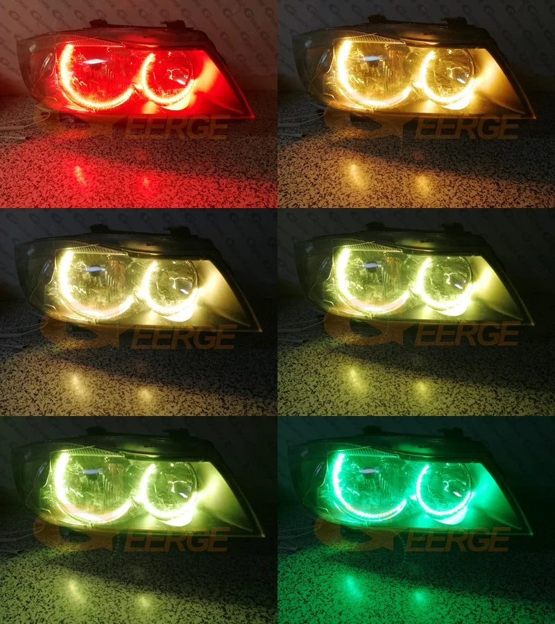 BMW Serie 3 E90 E91 2005-2008 Angel Eye U RGB