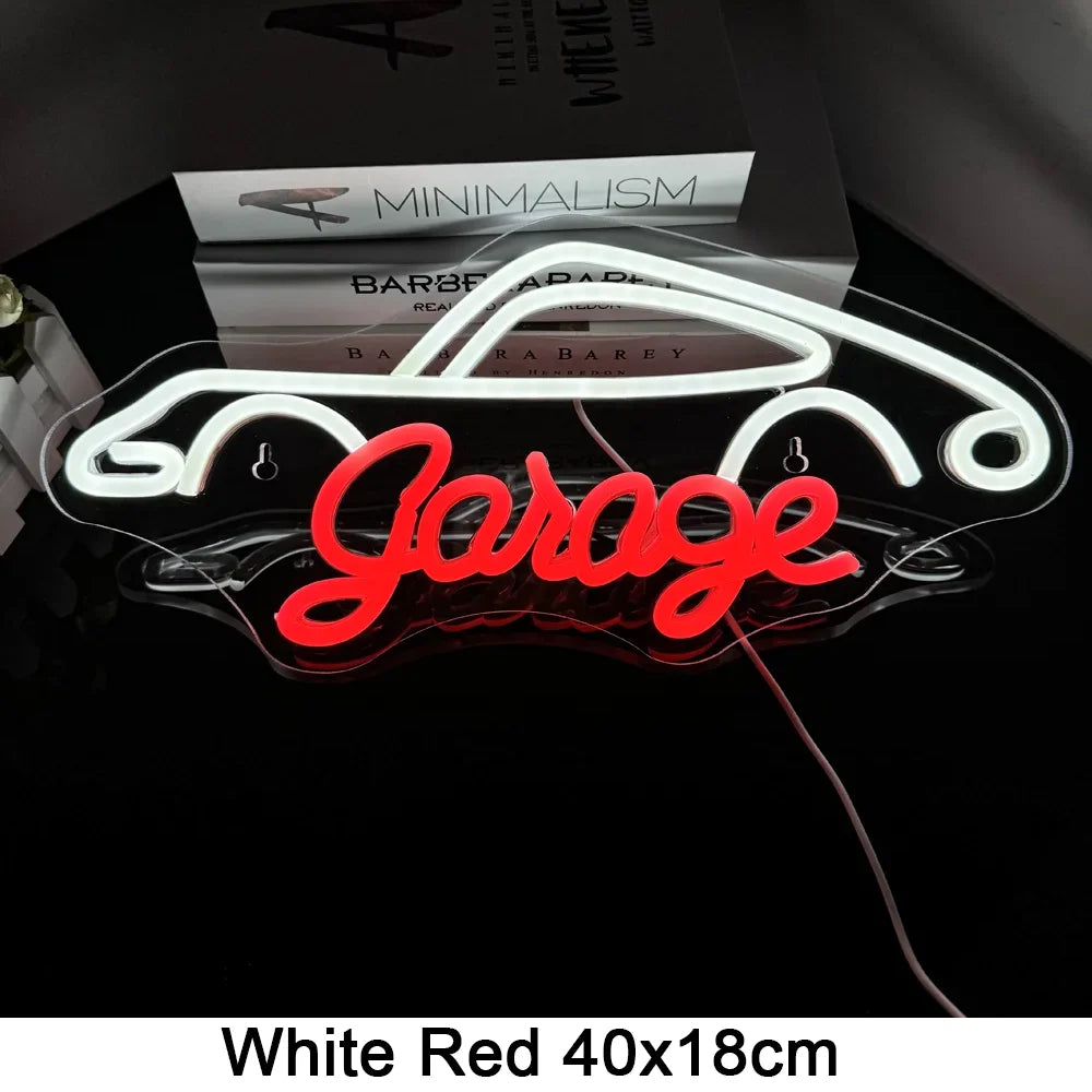 Néon Décoratif pour Garage