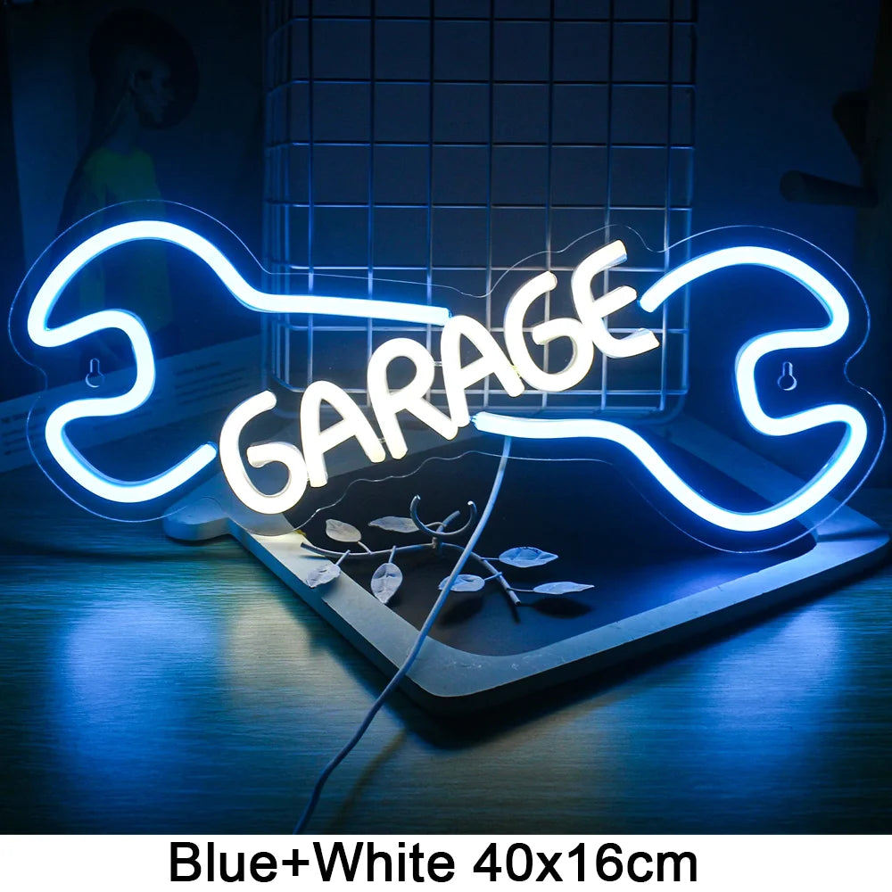 Néon Décoratif pour Garage