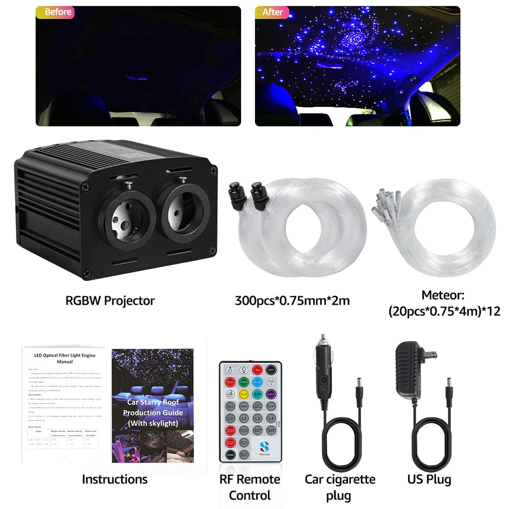 Ciel Etoilé Model UP / 2 Gros Port & 12 Petits Ports Etoiles Filantes
