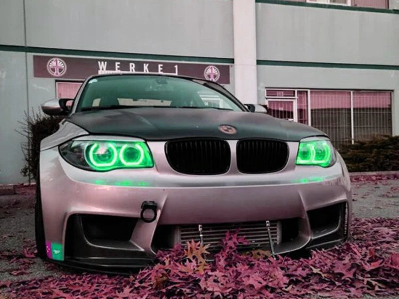 BMW E82 E88 E87 E81 Style DTM RGB Angel Eyes U