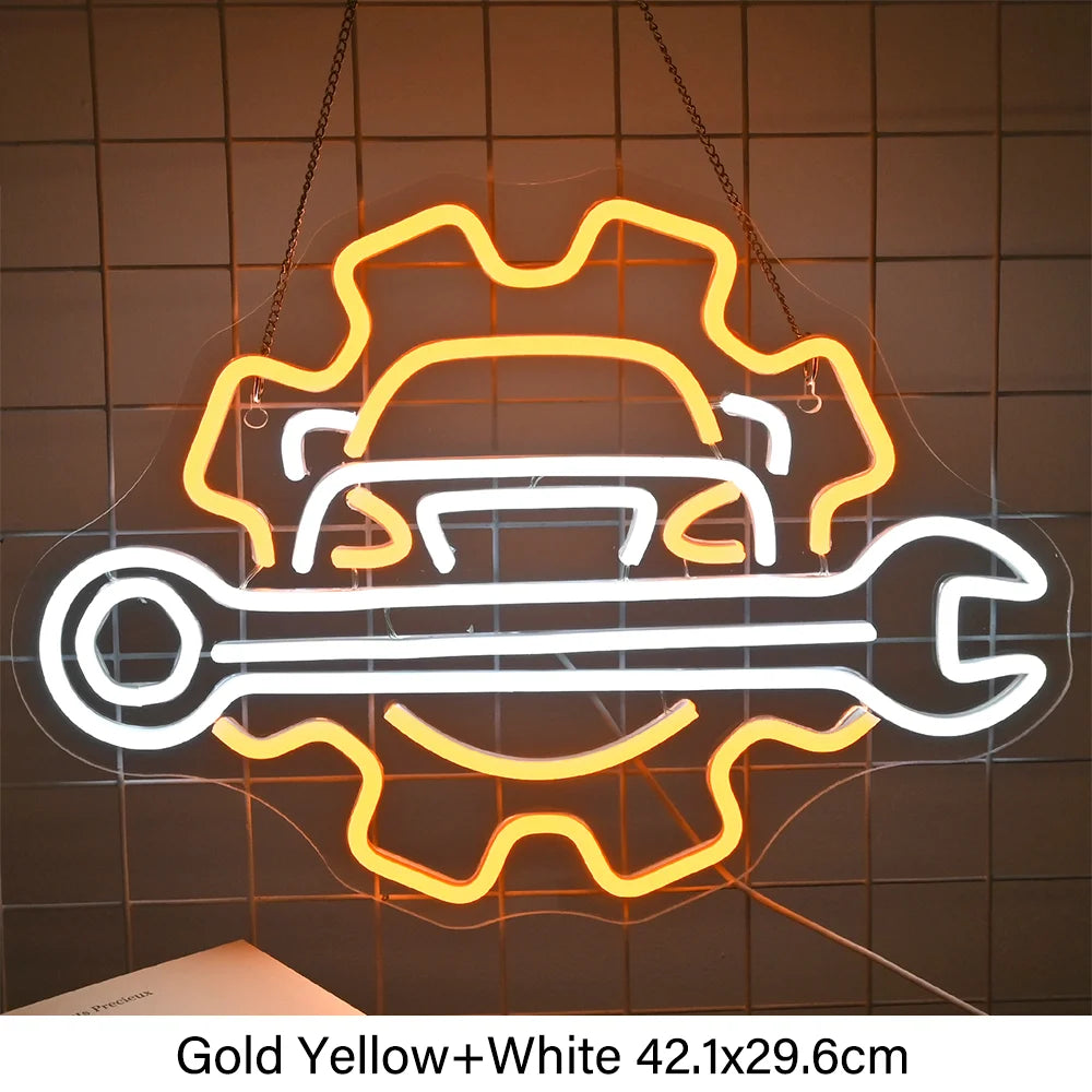 Néon Décoratif pour Garage