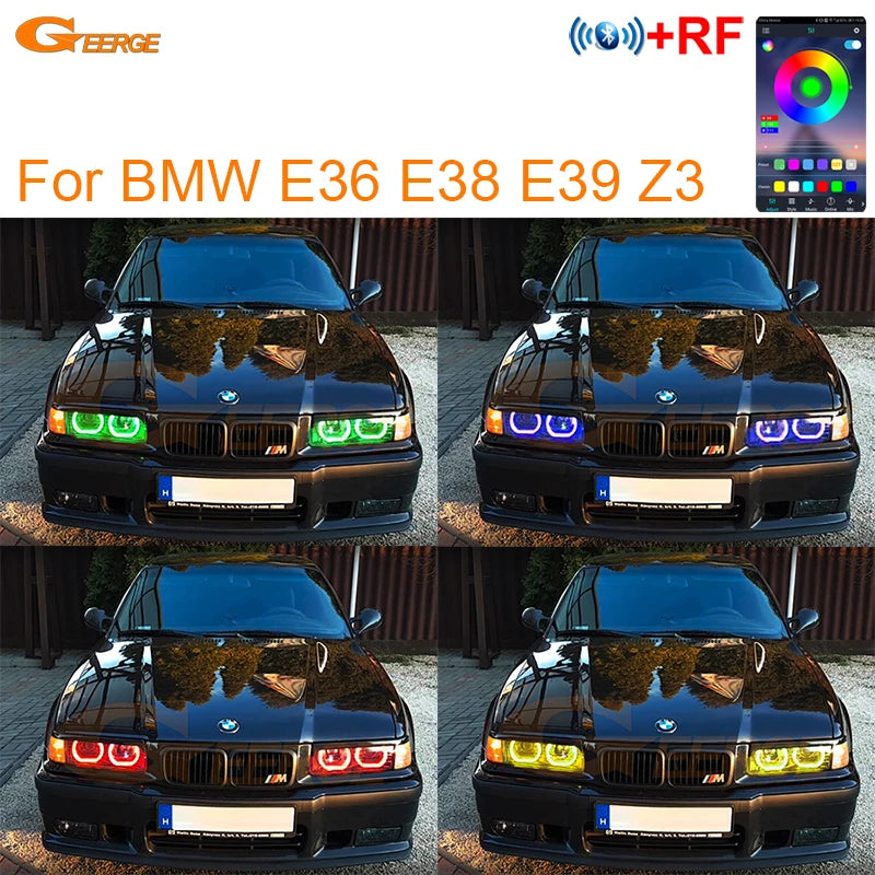 BMW E36 E38 E39 Angel Eyes U RGB