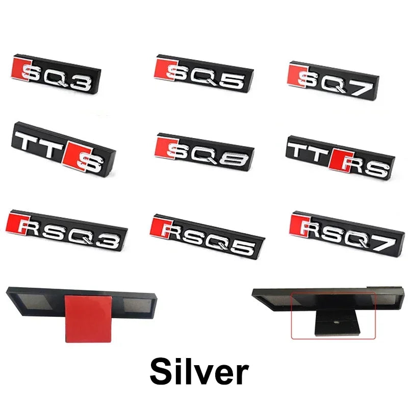 Sigle Grille Audi Q3 Q5 Q7 Q8 TTS TTRS