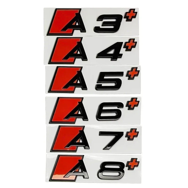 Sigle de Coffre Audi A3 A4 A5 A6 A7 A8