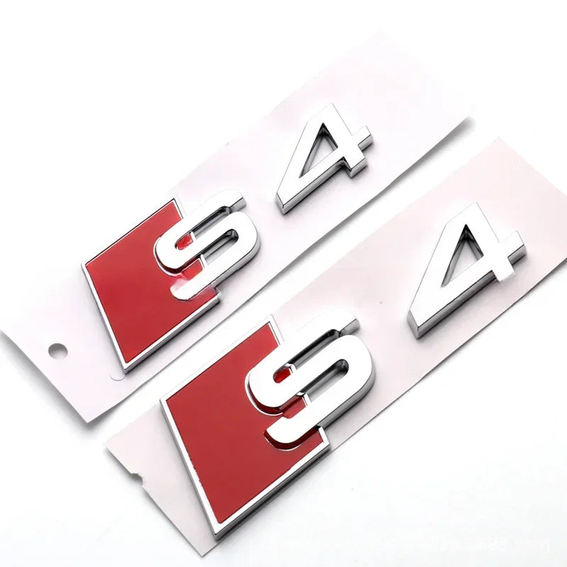 Sigle Arrière Audi Sline S3 S4 S5 S6 S7 S8 R8