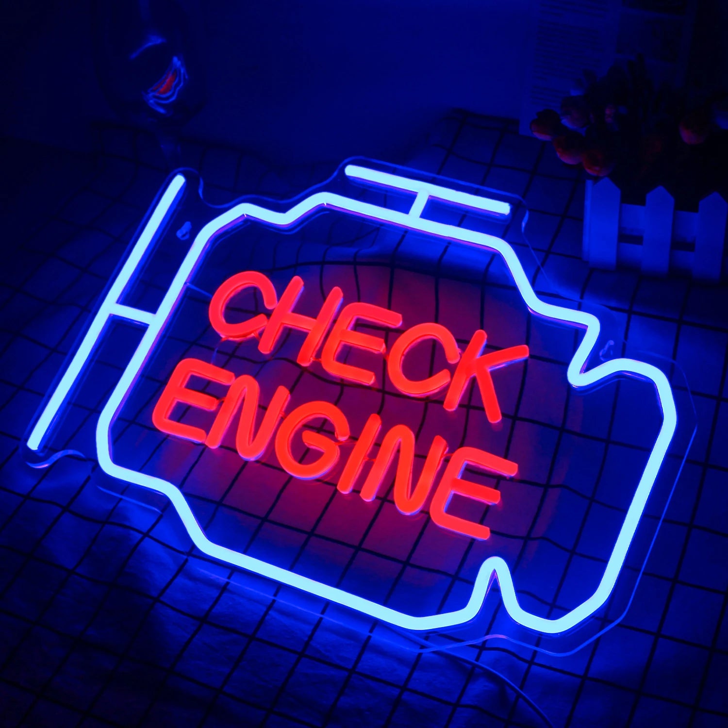 Néon Décoratif pour Garage