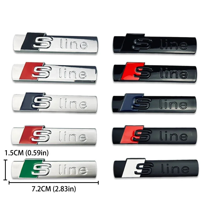 Sigle Audi Sline A3 A4 A5 A6 A7 A8