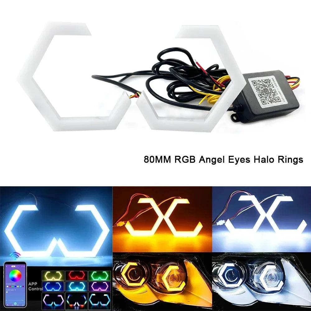 Angel Eyes LED Hexagonaux