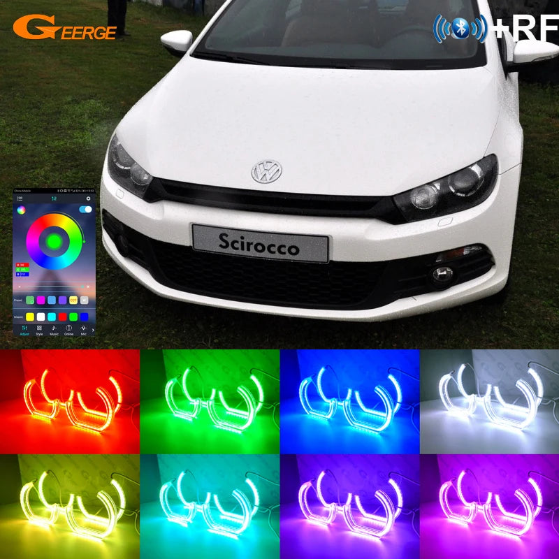 VW Scirocco MK3 Angel Eye C