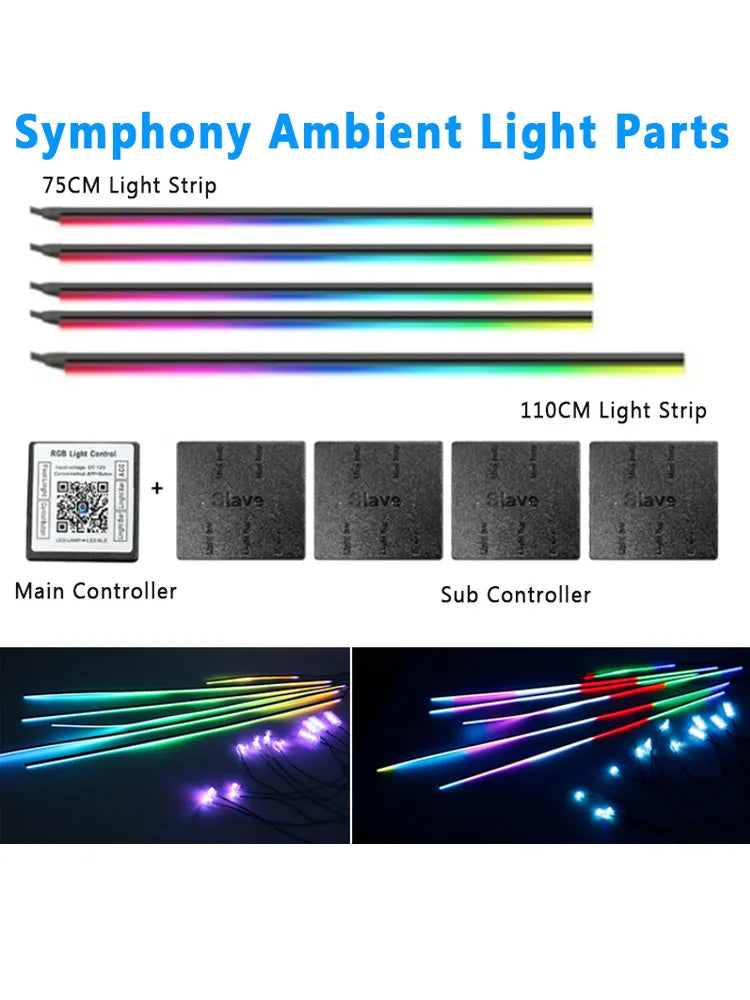 Ambient Light Universelle RGB & Arc-en-ciel / Unité