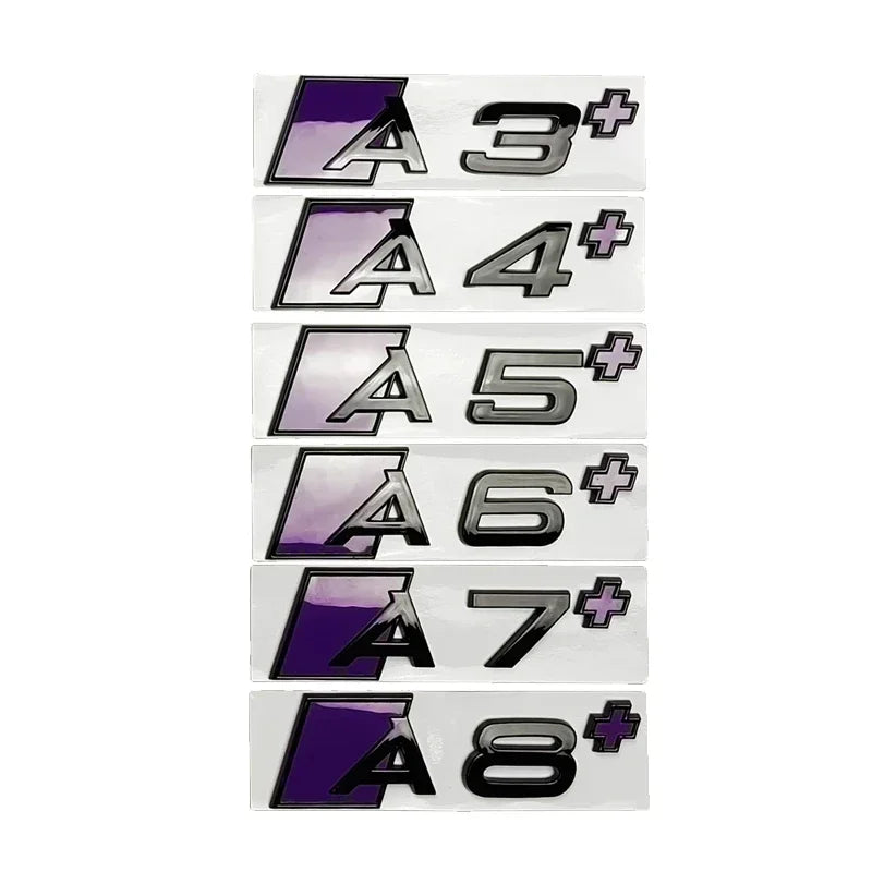 Sigle de Coffre Audi A3 A4 A5 A6 A7 A8