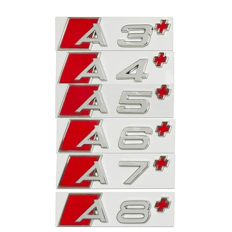 Sigle de Coffre Audi A3 A4 A5 A6 A7 A8