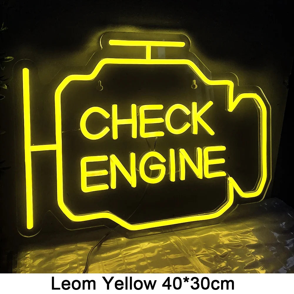 Néon Décoratif pour Garage
