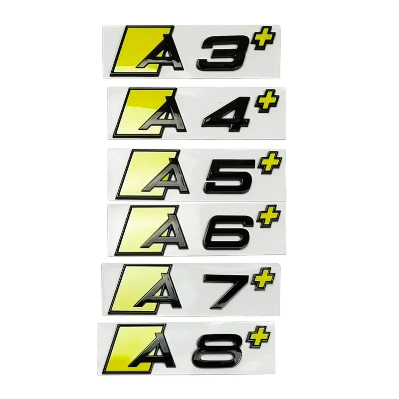 Sigle de Coffre Audi A3 A4 A5 A6 A7 A8