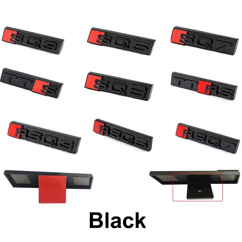 Sigle Grille Audi Q3 Q5 Q7 Q8 TTS TTRS