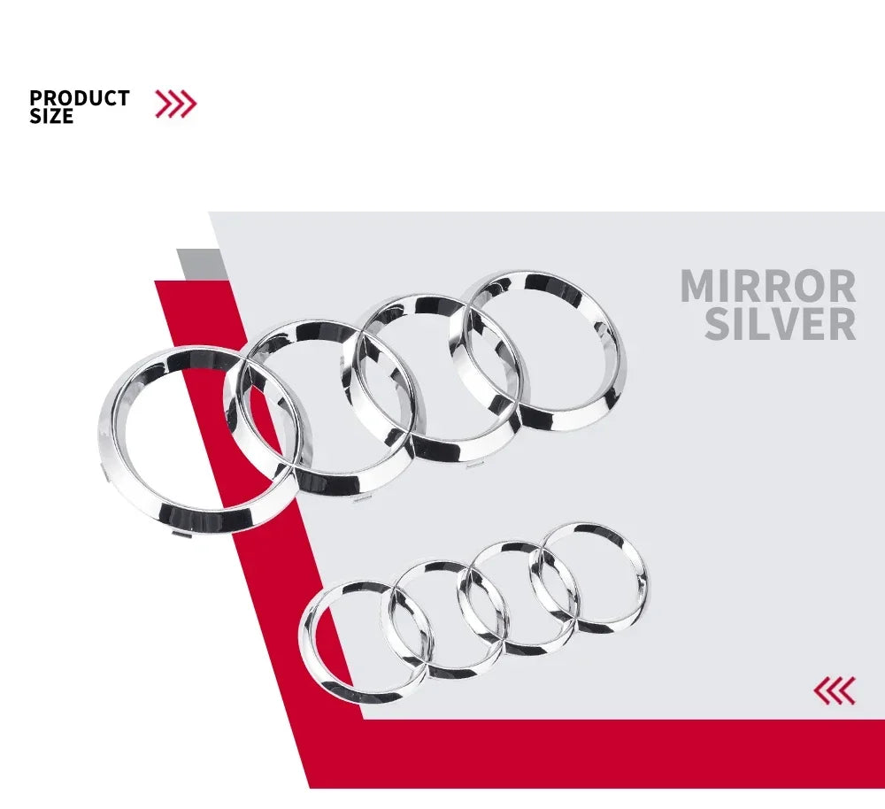 Logo Audi Av & Arr A3, A4, A5, A6, A7, A8