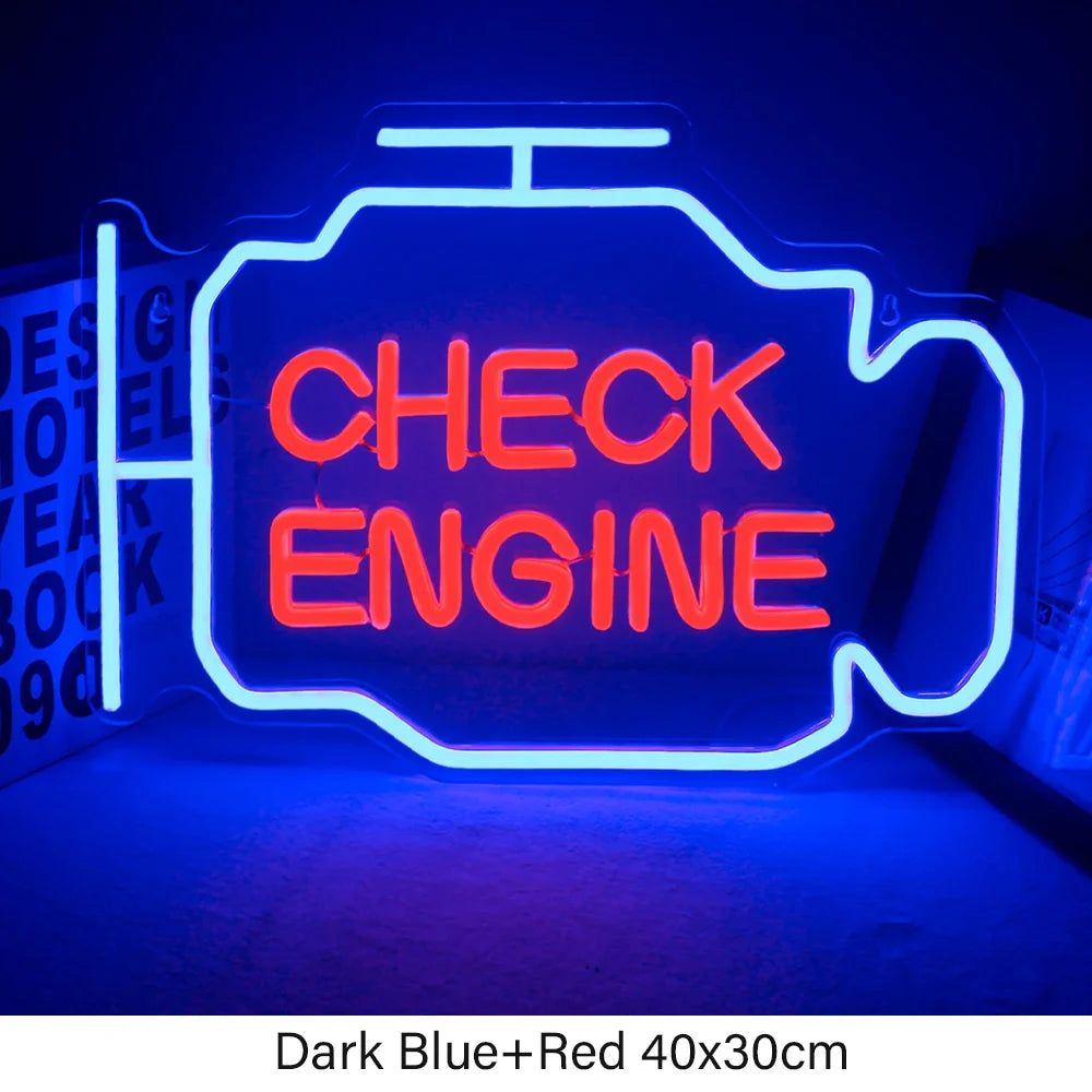 Néon Décoratif pour Garage