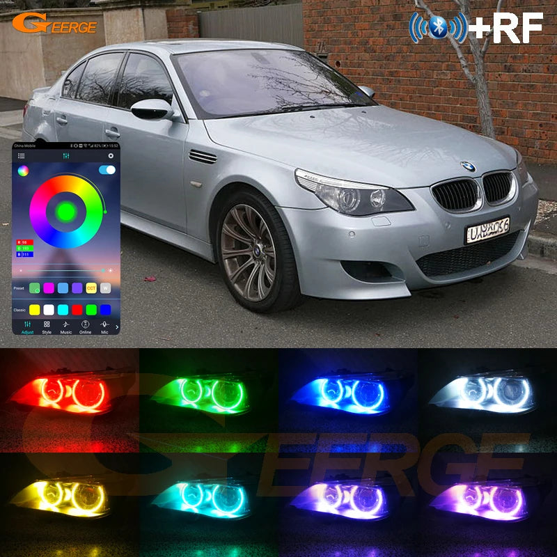 BMW E60 E61 M5 Phase 1 2003-2007 Angel Eye O RGB