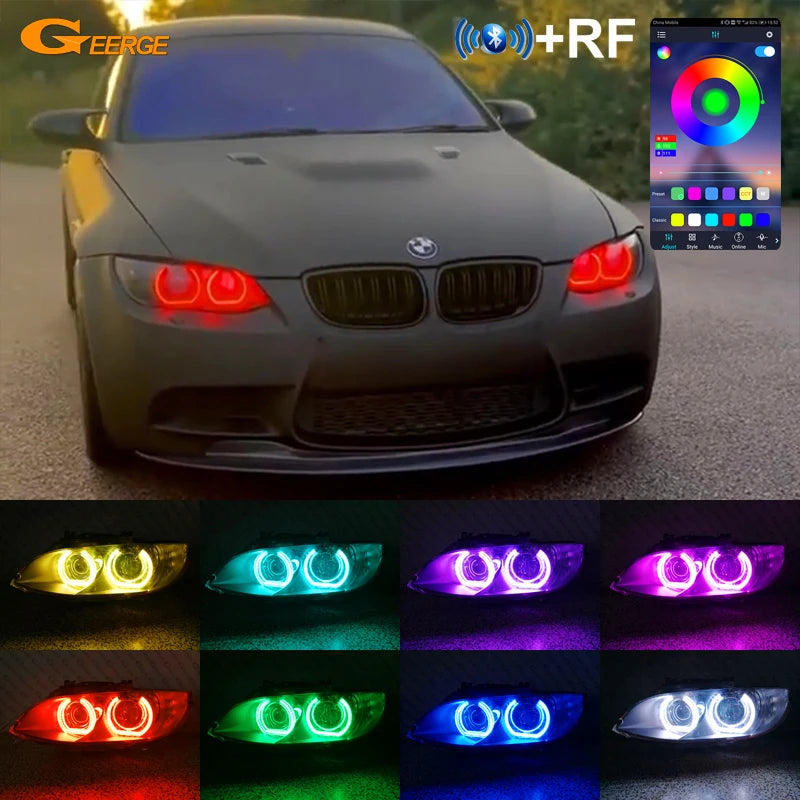 BMW Serie 3 E90 E92 E93 M3 Angel Eye U RGB