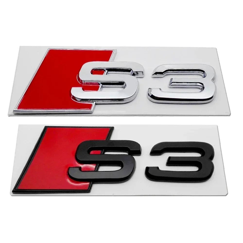 Sigle Audi S3 S4 S5 S6 S7 S8 RS3 RS4 RS5 RS6 RS7 RS8